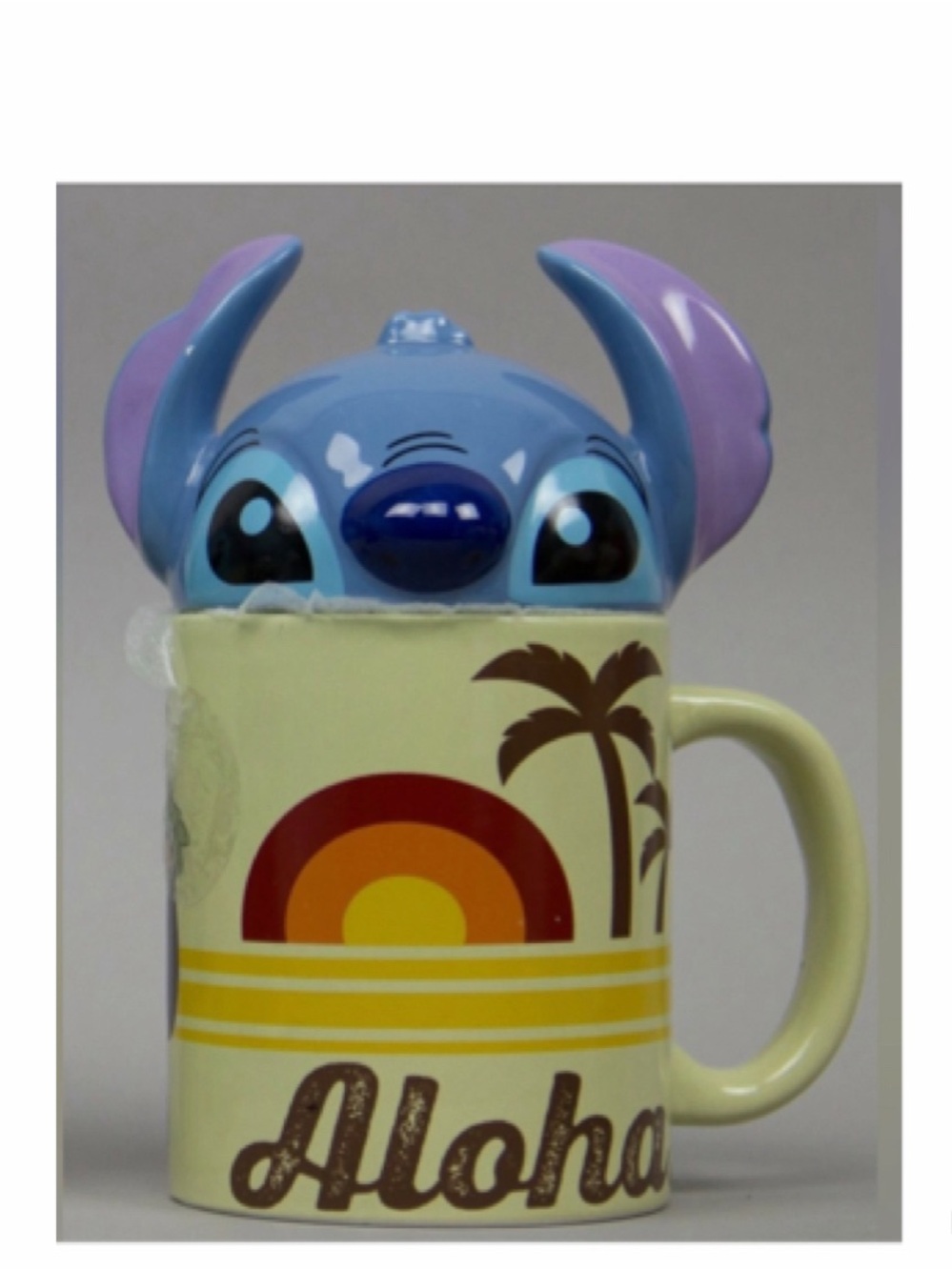NEW Disney Lilo & Stitch Aloha Mug With Lid